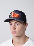 Бейсболка GOORIN BROTHERS арт. 101-2844 (черный / сиреневый)